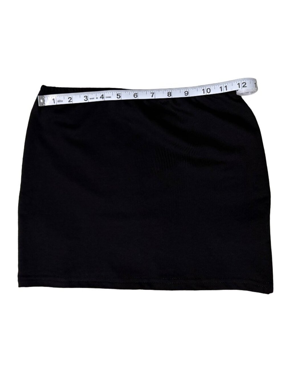 Edikted Aisha Low Rise Mini Skirt XS Black NWT - Picture 2 of 4